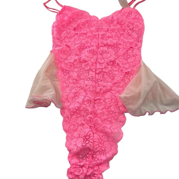 NWT We are HAH/Free People Maid To Wear Bodysuit Rose Quartz Size S - Picture 3 of 10